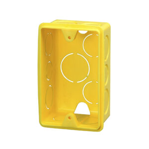 CAIXINHA LUZ 4X2 PLASTICA AMAR. KRONA