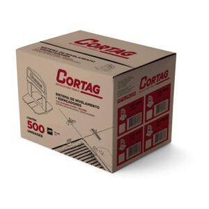 Nivelador Espaçador 1,5 mm, CX com 500  - Cortag