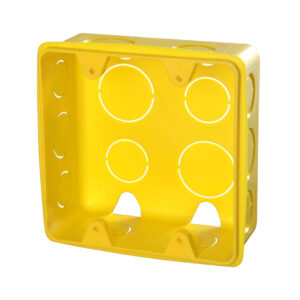 CAIXINHA LUZ 4X4 PLASTICA AMAR.- Krona