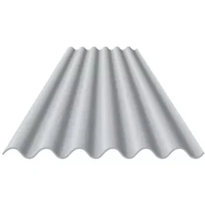 Telha de Fibrocimento Ondulada 244x110cm 5mm Cinza - Infibra