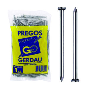 PREGO 18 X 27 C/ CABECA- Gerdau