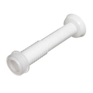 TUBO LIGACAO AJUSTAVEL C/ SPUD BRANCO 25CM -Astra